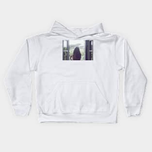 A room with a view Kids Hoodie